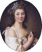 Francois Lemoine Madame de Genlis Germany oil painting artist